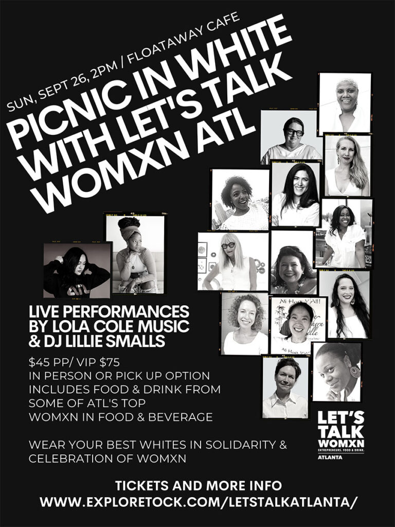 Let's Talk Womxn - Atlanta - Picnic in White - Sept 26, 2021